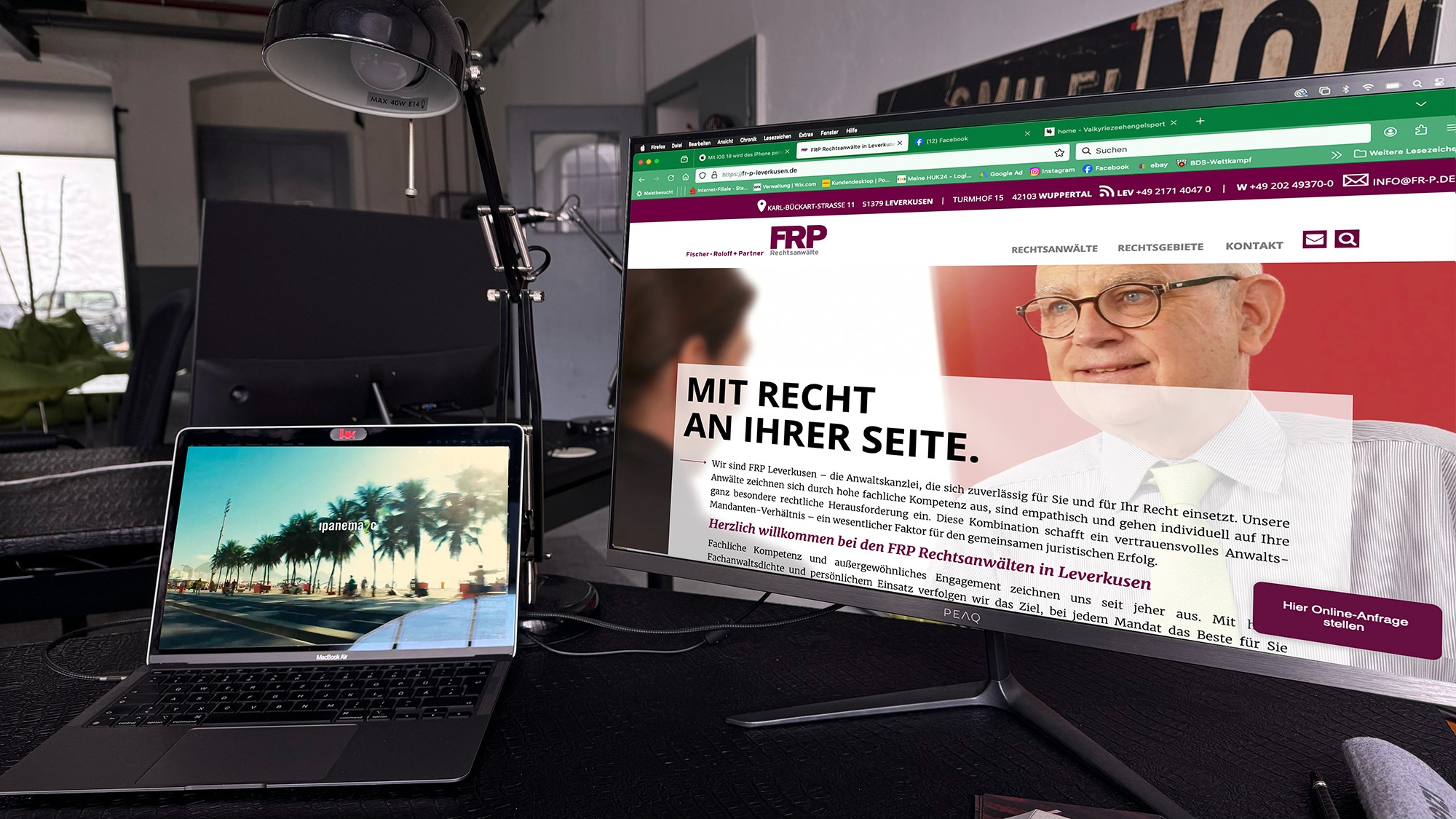 Zwei Standorte, ein Markenauftritt.